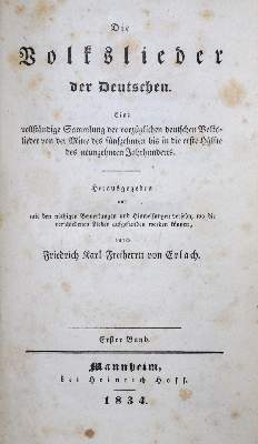 Bild Nr.1: 136-541 Erlach,F.K.v. (Hrsg.).: (Musik)