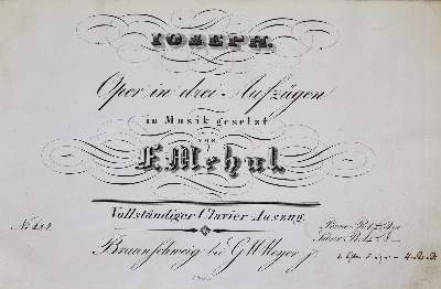 Bild Nr.1: 136-546 Mehul,F.: (Musik)