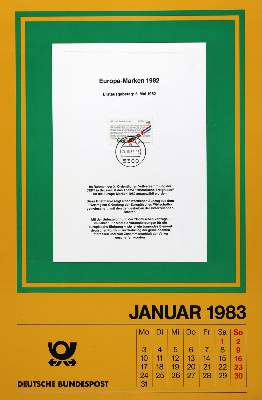 Bild Nr.2: 136-564 7 Briefmarkenkalender: (Philatelie)