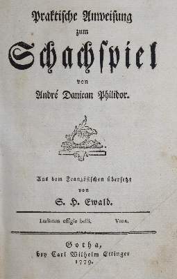 Bild Nr.1: 136-589 Philidor,A.D.: (Spiele, Schach)
