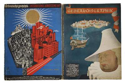 Bild Nr.1: 136-601 Gebrauchsgraphik.: (Werbung)