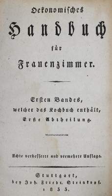 Bild Nr.1: 136-635 (Löffler,F.L.).: (Küche und Haushalt, Kochbücher)