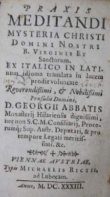 Bild Nr.1: 136-67 (Bucelleni,G.).: (Alte Drucke, Handschriften und Theologie)