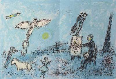 Bild Nr.1: 136-680 Derriere le miroir.: (Chagall)