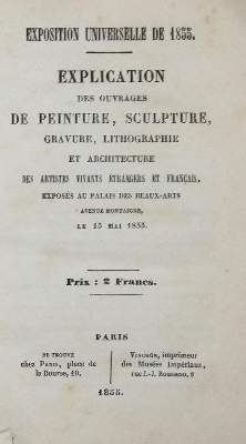 Bild Nr.1: 136-689 Explication des Ouvrages de Peinture,: (Kunstwissenschaft)