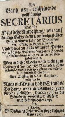 Bild Nr.1: 136-737 (Stieler,K.a.).: (Briefsteller)