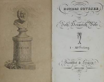 Bild Nr.1: 136-752 Schulpreis-Einband aus Sigmaringen-Hedingen.: (Einband)
