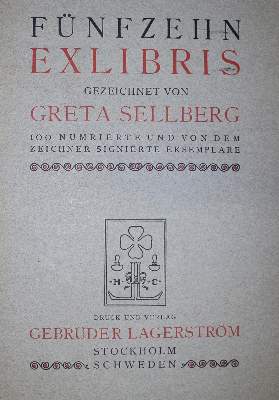 Bild Nr.2: 136-756 Sellberg,G.: (Exlibris, Schweden)