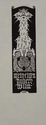 Bild Nr.2: 136-757 Wilm,H.: (Exlibris)