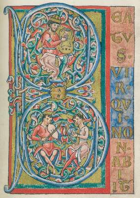 Bild Nr.1: 136-764 Bamberger Psalter, Der.: (Faksimile)
