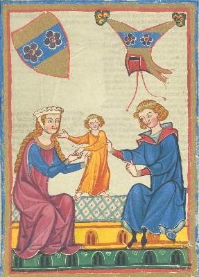 Bild Nr.4: 136-771 Codex Manesse.: (Faksimile)