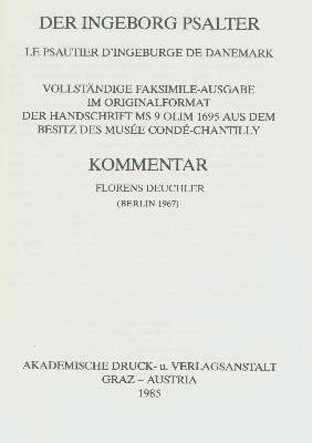 Bild Nr.1: 136-779 Ingeborg Psalter, Der.: (Faksimile)