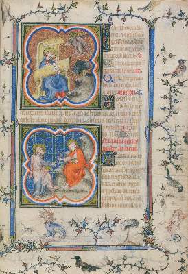 Bild Nr.1: 136-792 Savoy Hours, Die.: (Faksimile)