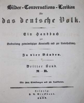 Bild Nr.1: 136-805 Brockhaus,F.A.: (Lexika - Wörterbücher - Sprachwissenschaften)