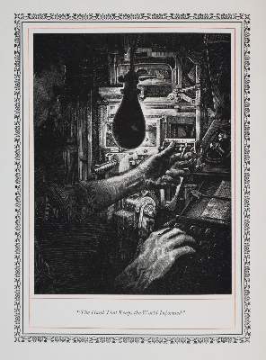 Bild Nr.1: 136-849 Orcutt,W.D. u. E.E.Bartlett.: (Typographie und Kalligraphie)