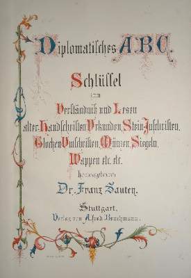 Bild Nr.3: 136-851 Sauter,F.: (Typographie und Kalligraphie)