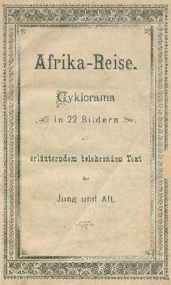 Bild Nr.1: 136-933 Reise durch Afrika, Eine.: (Papiertheater)
