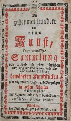Bild Nr.1: 136-95 (Crailsheim,A.E.F.v.).: (Alte Drucke, Handschriften und Theologie)
