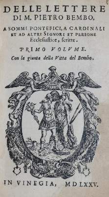 Bild Nr.1: 136-964 Bembo,P.: (Literatur und illustrierte Bücher bis 19.Jahrhundert)