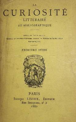 Bild Nr.2: 136-979 Curiosites, La,: (Literatur und illustrierte Bücher bis 19.Jahrhundert)