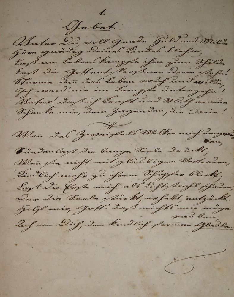 Große Abbildung Nr.1: 137-1025 Martens, Carl von,: (Handschriften)