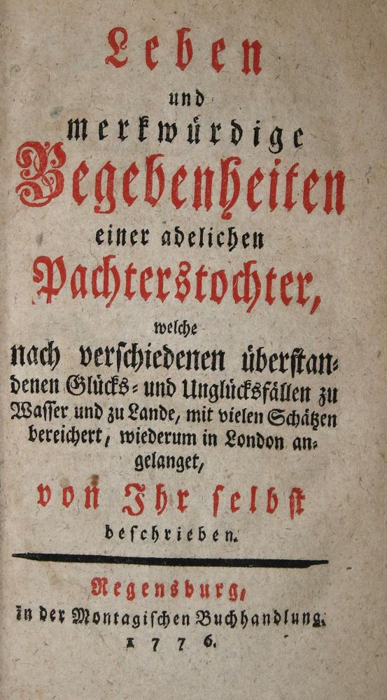 Große Abbildung Nr.1: 137-1027 (Hauffe,C.G.).: (Literatur und illustrierte Bücher bis 19.Jahrhundert)