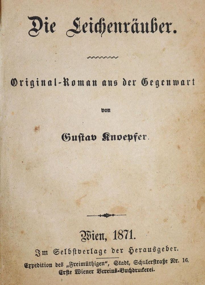 Große Abbildung Nr.2: 137-1045 Knoepfer,G.: (Kolportage)
