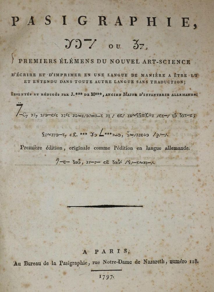 Große Abbildung Nr.1: 137-1066 (Maimieux,J.de).: (Literatur und illustrierte Bücher bis 19.Jahrhundert)
