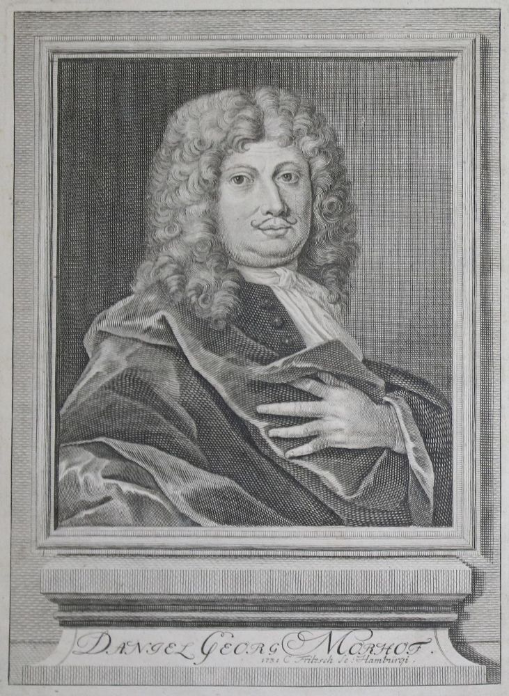 Große Abbildung Nr.1: 137-1074 Morhof,D.G.: (Literatur und illustrierte Bücher bis 19.Jahrhundert)