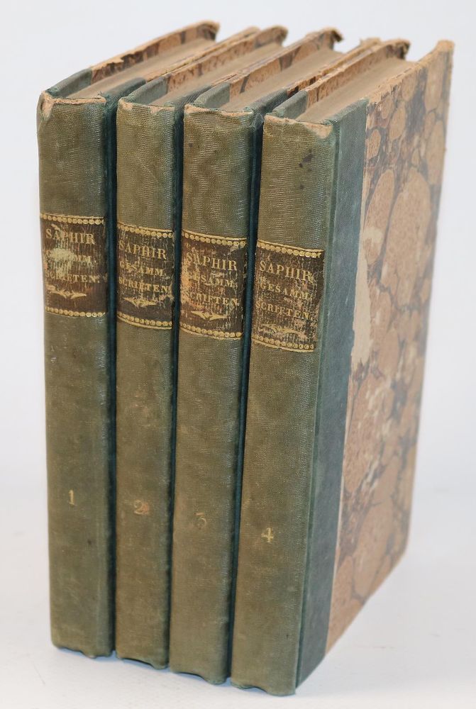 Große Abbildung Nr.2: 137-1093 Saphir,M.G.: (Literatur und illustrierte Bücher bis 19.Jahrhundert)