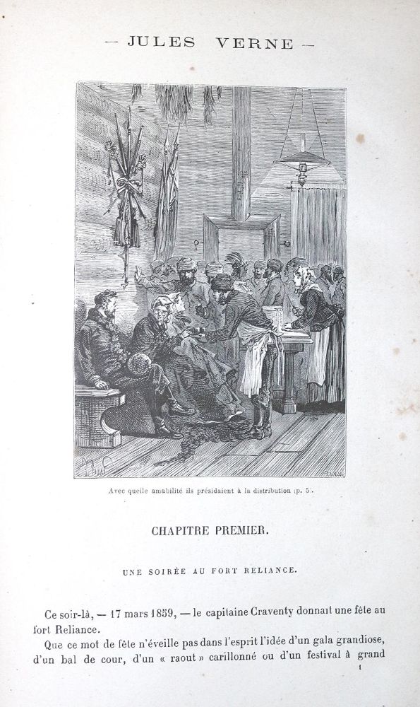 Große Abbildung Nr.1: 137-1111 Verne,J.: (Literatur und illustrierte Bücher bis 19.Jahrhundert)