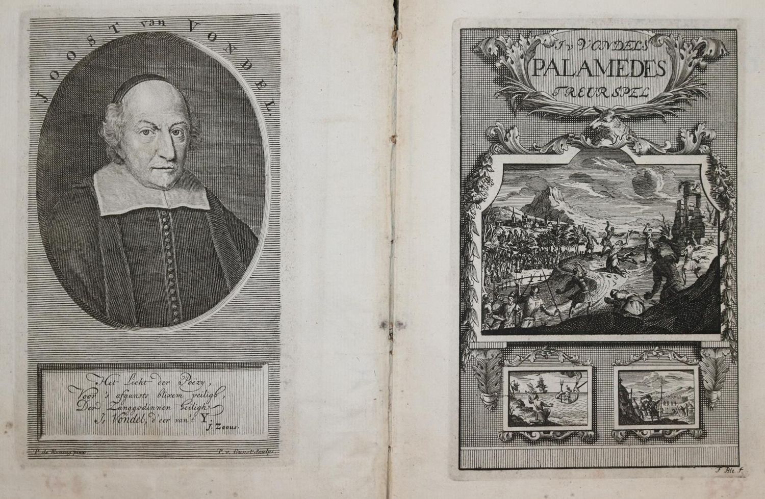 Große Abbildung Nr.2: 137-1113 Vondel,J.v.: (Literatur und illustrierte Bücher bis 19.Jahrhundert)