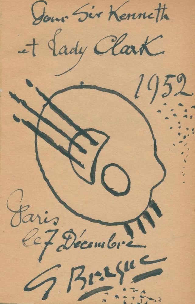 Große Abbildung Nr.2: 137-1132 Braque,G.: (Literatur und illustrierte Bücher 20.Jahrhundert - Alte Literatur in modernen Ausgaben)