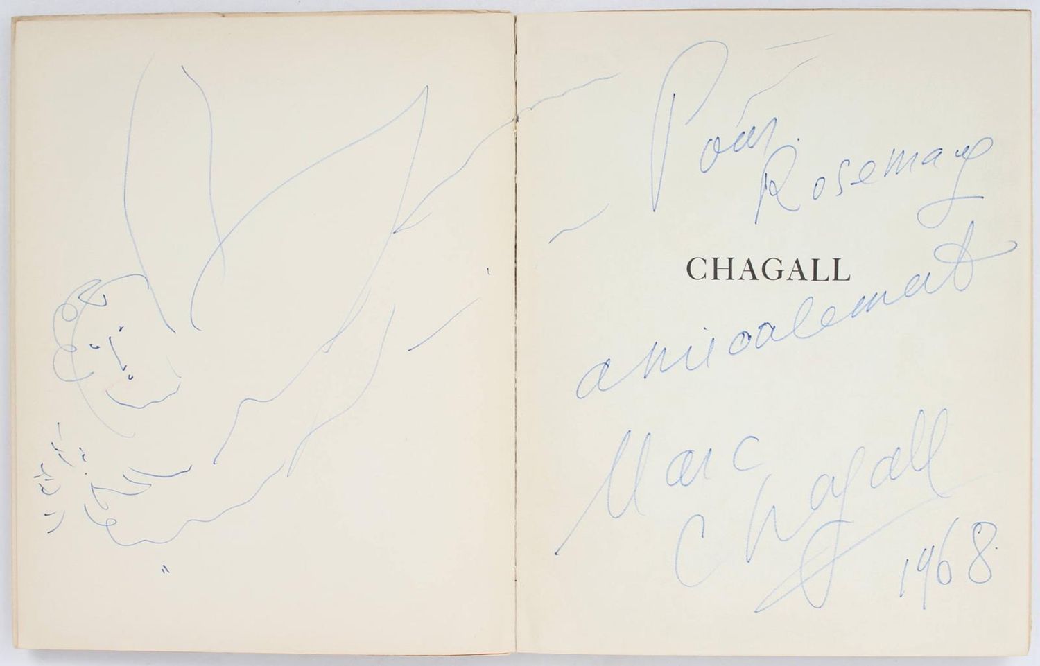 Große Abbildung Nr.1: 137-1145 Chagall,M.: (Literatur und illustrierte Bücher 20.Jahrhundert - Alte Literatur in modernen Ausgaben)