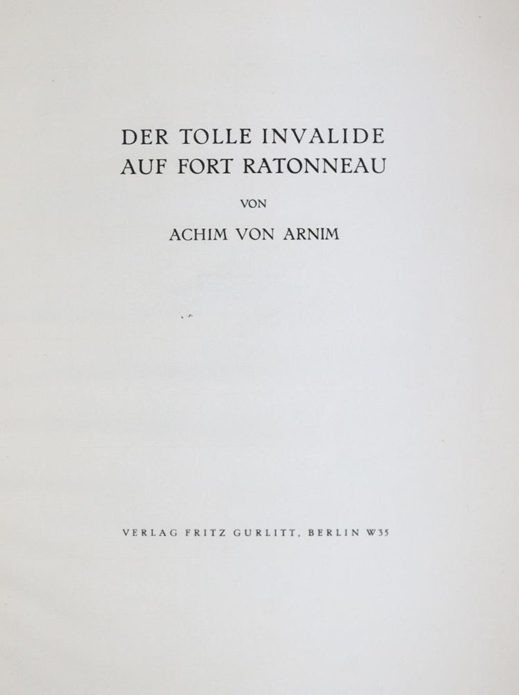 Große Abbildung Nr.2: 137-1149 Arnim,A.v.: (Corinth)