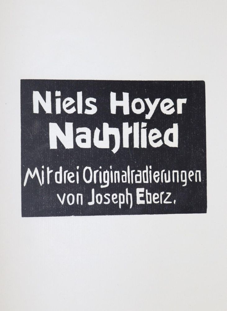 Große Abbildung Nr.2: 137-1161 Hoyer,N.: (Eberz)