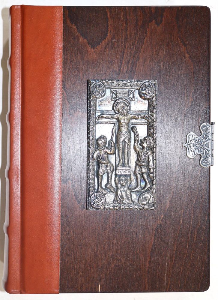 Große Abbildung Nr.1: 137-1173 Trierer Evangelisten Bibel.: (Einband)