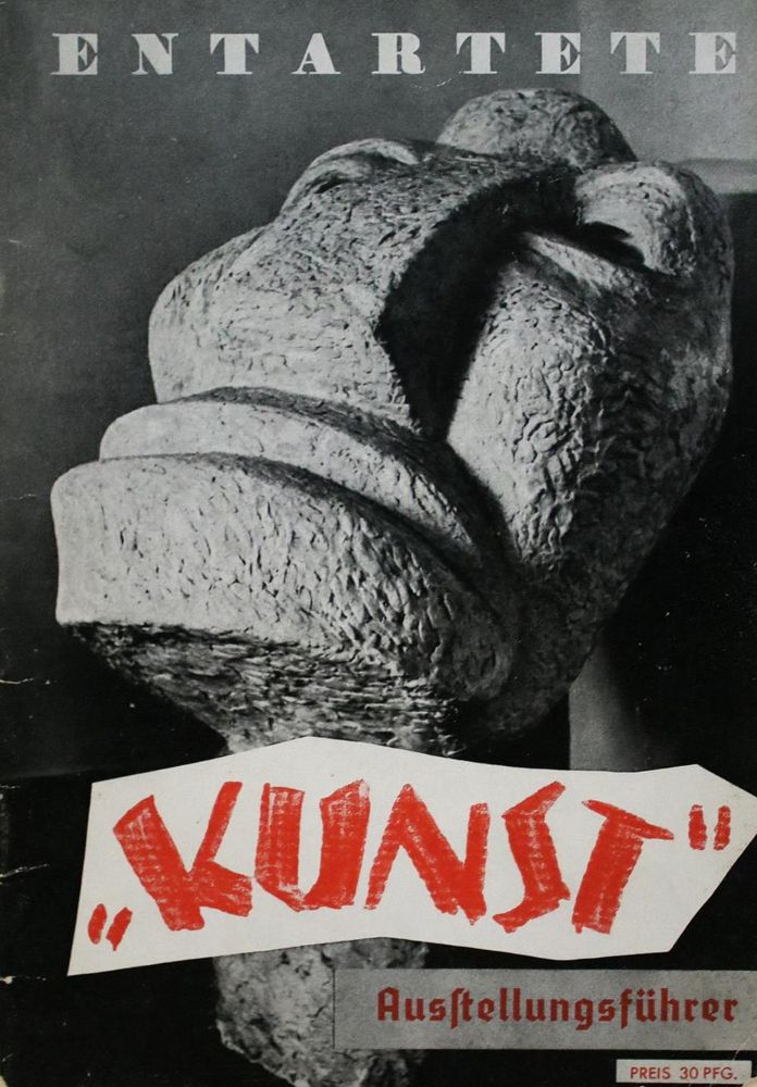 Große Abbildung Nr.1: 137-1179 Entartete "Kunst".: (Literatur und illustrierte Bücher 20.Jahrhundert - Alte Literatur in modernen Ausgaben)