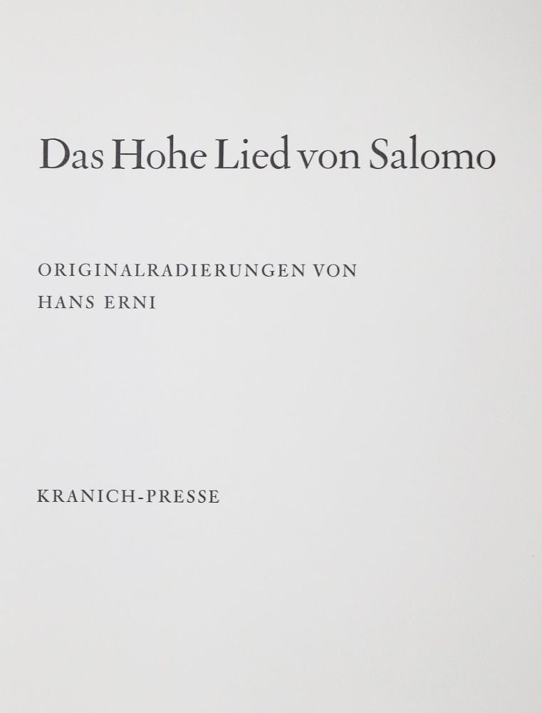 Große Abbildung Nr.3: 137-1182 Erni,H.: (Literatur und illustrierte Bücher 20.Jahrhundert - Alte Literatur in modernen Ausgaben)