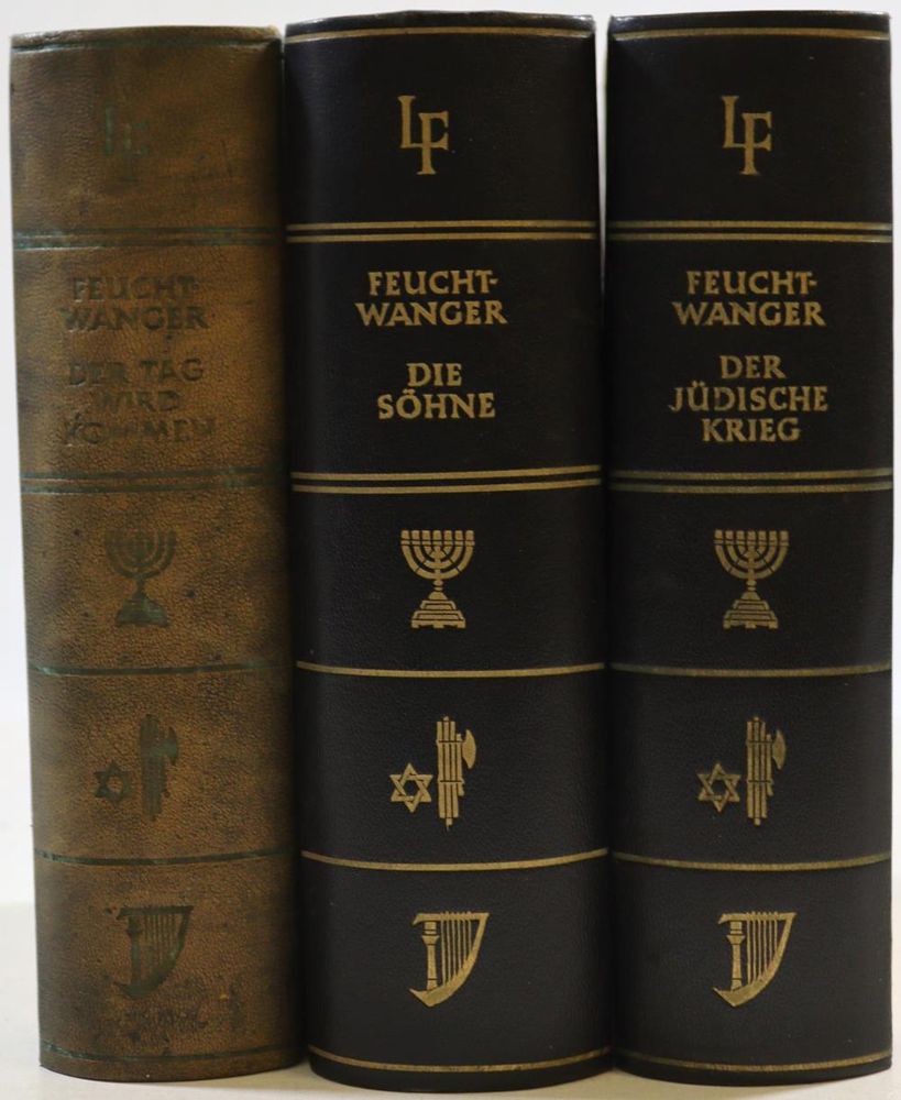 Große Abbildung Nr.1: 137-1189 Feuchtwanger,L.: (Literatur und illustrierte Bücher 20.Jahrhundert - Alte Literatur in modernen Ausgaben)