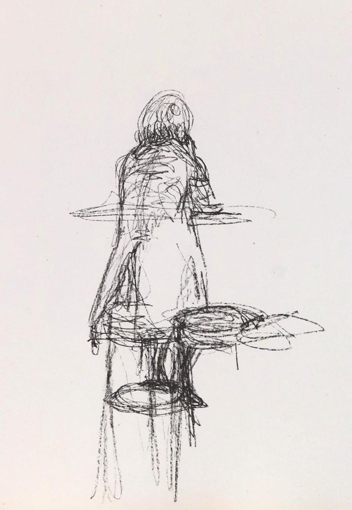 Große Abbildung Nr.5: 137-1205 Giacometti,A.: (Literatur und illustrierte Bücher 20.Jahrhundert - Alte Literatur in modernen Ausgaben)