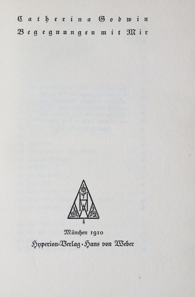 Große Abbildung Nr.1: 137-1232 Godwin,C.: (Hyperion-Verlag)