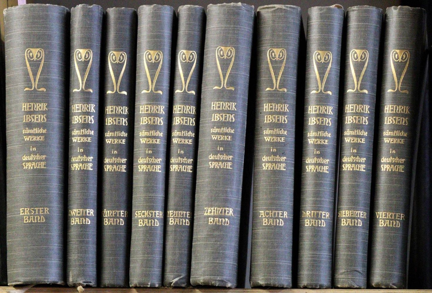 Große Abbildung Nr.1: 137-1233 Ibsen,H.: (Literatur und illustrierte Bücher 20.Jahrhundert - Alte Literatur in modernen Ausgaben)