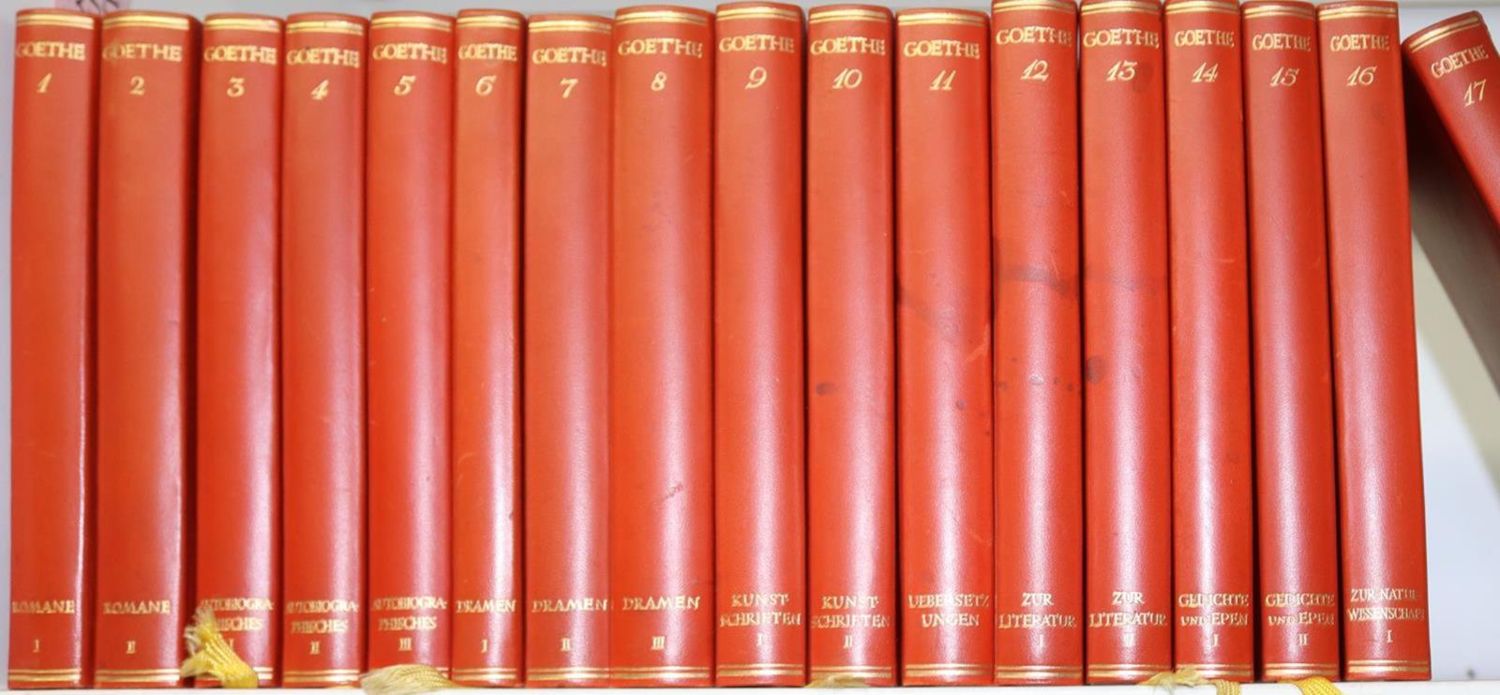 Große Abbildung Nr.1: 137-1235 Goethe,(J.W.v.).: (Insel-Verlag)