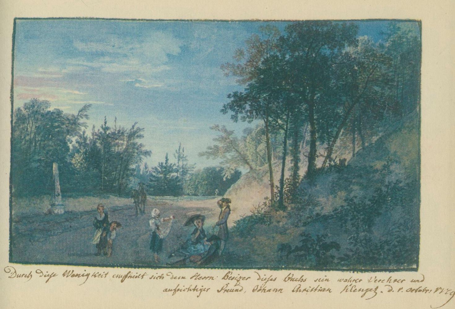 Große Abbildung Nr.2: 137-1238 Zingg,A.: (Insel-Verlag)