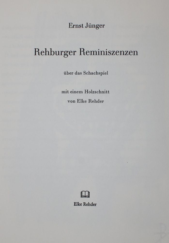 Große Abbildung Nr.2: 137-1245 Jünger,E.: (Literatur und illustrierte Bücher 20.Jahrhundert - Alte Literatur in modernen Ausgaben)