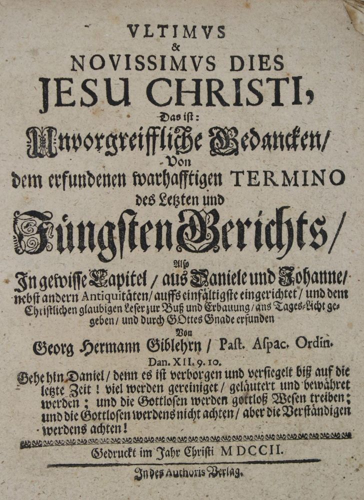 Große Abbildung Nr.3: 137-128 Gaussen,S.: (Alte Drucke, Handschriften und Theologie)