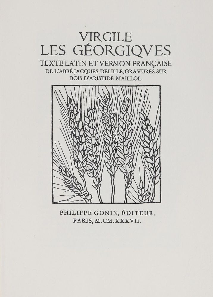 Große Abbildung Nr.1: 137-1283 Vergilius Maro,P.: (Maillol)