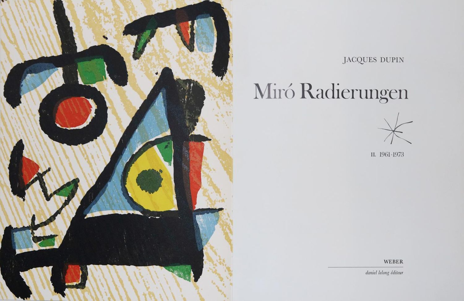 Große Abbildung Nr.1: 137-1297 Dupin,J.: (Miro)