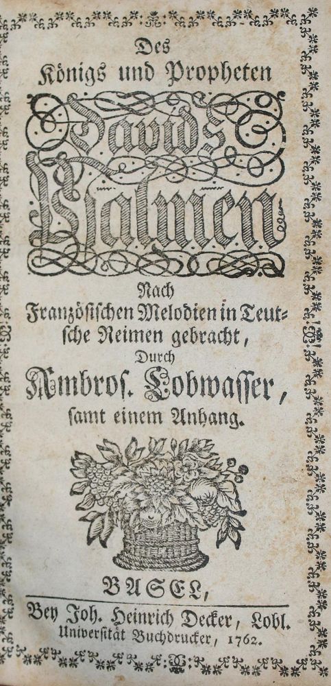 Große Abbildung Nr.1: 137-132 Christliches Gesang-Buch,: (Gesangbücher)